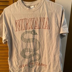 Nirvana “Serve The Servants” tee.